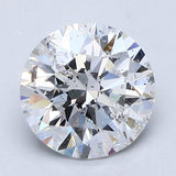 1.5 Carat Natural Diamond - Round - 1.76 - D - I1 - Diamonds By Rothschild