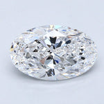 1.5 Carat Oval Cut Natural Diamond - D VS2 - 1.51ct - VG Cut Grade - Diamonds By Rothschild
