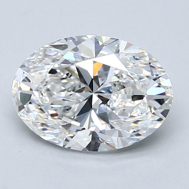 1.5 Carat Oval Cut Natural Diamond - F VVS2 - 1.7ct - VG Cut Grade - Diamonds By Rothschild