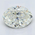 1.5 Carat Oval Cut Natural Diamond - J SI2 - 1.7ct - EX Symmetry Grade - Diamonds By Rothschild