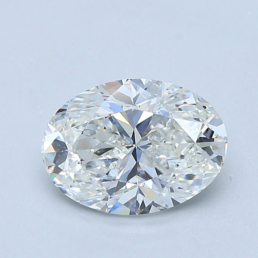 1.5 Carat Oval - Natural Diamond - 1.4 - E - SI2 - VG - EX - EX - Diamonds By Rothschild