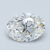 1.5 Carat Oval - Natural Diamond - 1.4 - F - SI2 - VG - EX - EX - Diamonds By Rothschild