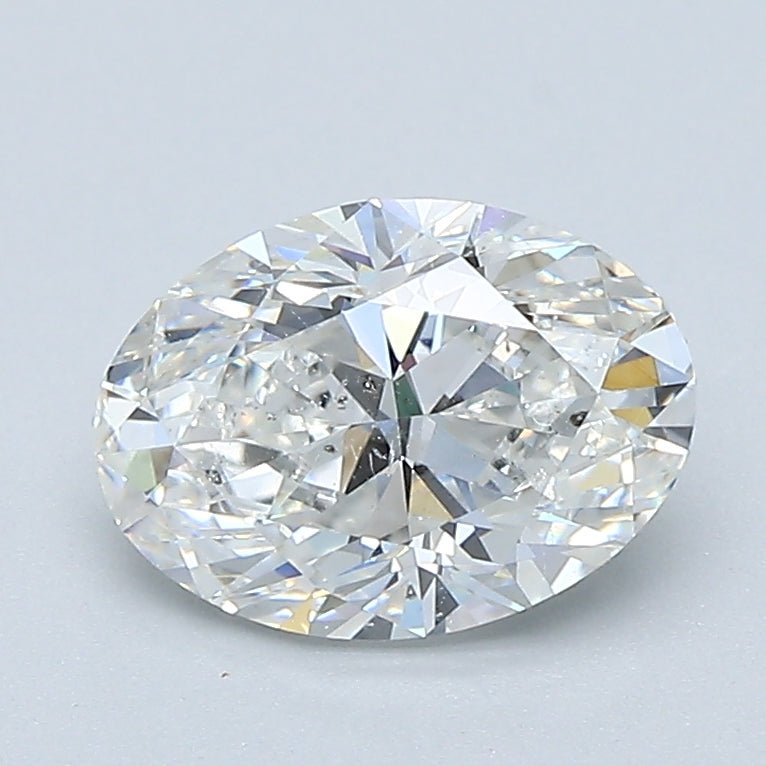 1.5 Carat Oval - Natural Diamond - 1.4 - F - SI2 - VG - EX - EX - Diamonds By Rothschild