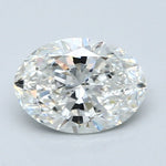 1.5 Carat Oval - Natural Diamond - 1.4 - G - SI2 - VG - EX - EX - Diamonds By Rothschild