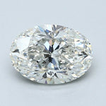 1.5 Carat OVAL - Natural Diamond - 1.4 - H - SI2 - VG - EX - VG - Diamonds By Rothschild