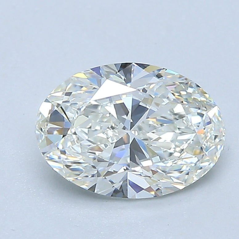 1.5 Carat Oval - Natural Diamond - 1.4 - H - VVS2 - EX - EX - EX - Diamonds By Rothschild