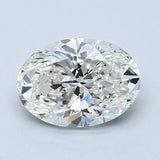 1.5 Carat Oval - Natural Diamond - 1.41 - J - VVS2 - VG - EX - VG - Diamonds By Rothschild
