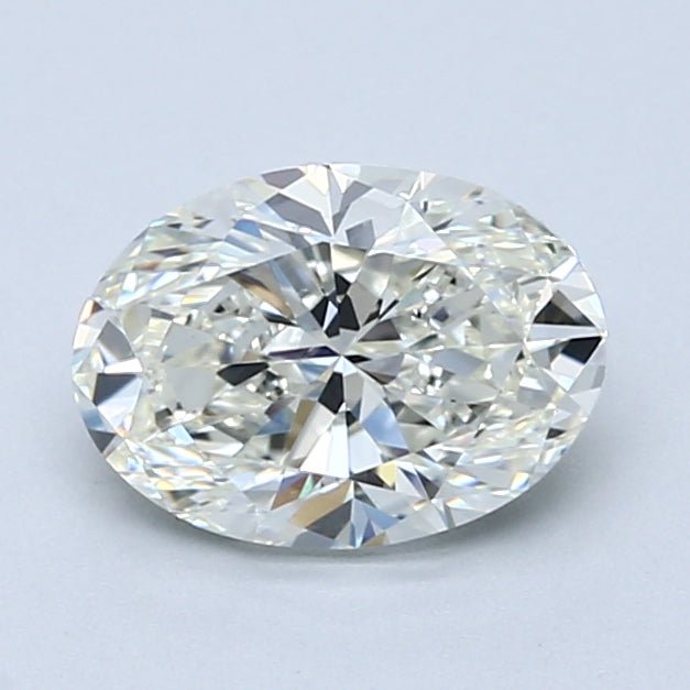 1.5 Carat Oval - Natural Diamond - 1.41 - J - VVS2 - VG - EX - VG - Diamonds By Rothschild