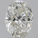 1.5 Carat Oval - Natural Diamond - 1.49 - I - SI1 - VG - EX - EX - Diamonds By Rothschild
