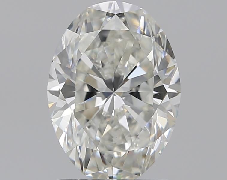 1.5 Carat Oval - Natural Diamond - 1.49 - I - SI1 - VG - EX - EX - Diamonds By Rothschild