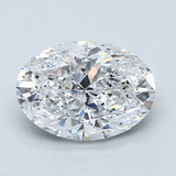 1.5 Carat Oval - Natural Diamond - 1.5 - D - I1 - VG - EX - VG - Diamonds By Rothschild