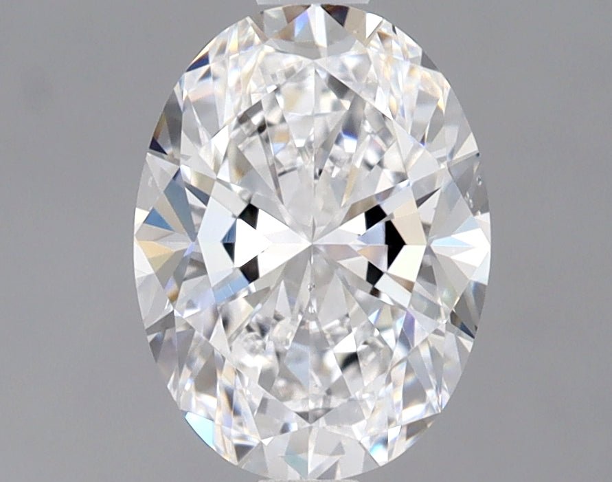 1.5 Carat OVAL - Natural Diamond - 1.5 - D - SI1 - EX - EX - Diamonds By Rothschild