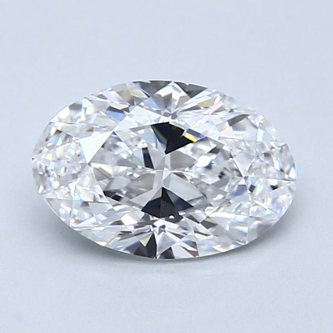 1.5 Carat Oval - Natural Diamond - 1.5 - D - VS1 - VG - EX - EX - Diamonds By Rothschild