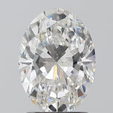1.5 Carat Oval - Natural Diamond - 1.5 - E - SI1 - VG - EX - EX - Diamonds By Rothschild