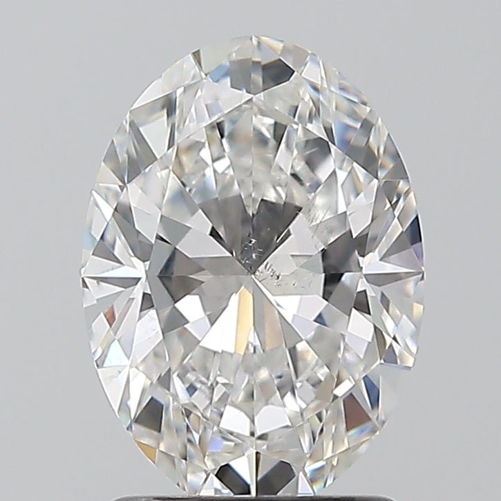 1.5 Carat Oval - Natural Diamond - 1.5 - E - SI1 - VG - EX - EX - Diamonds By Rothschild