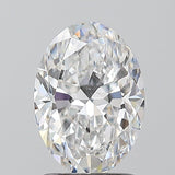 1.5 Carat Oval - Natural Diamond - 1.5 - E - VS2 - VG - EX - VG - Diamonds By Rothschild