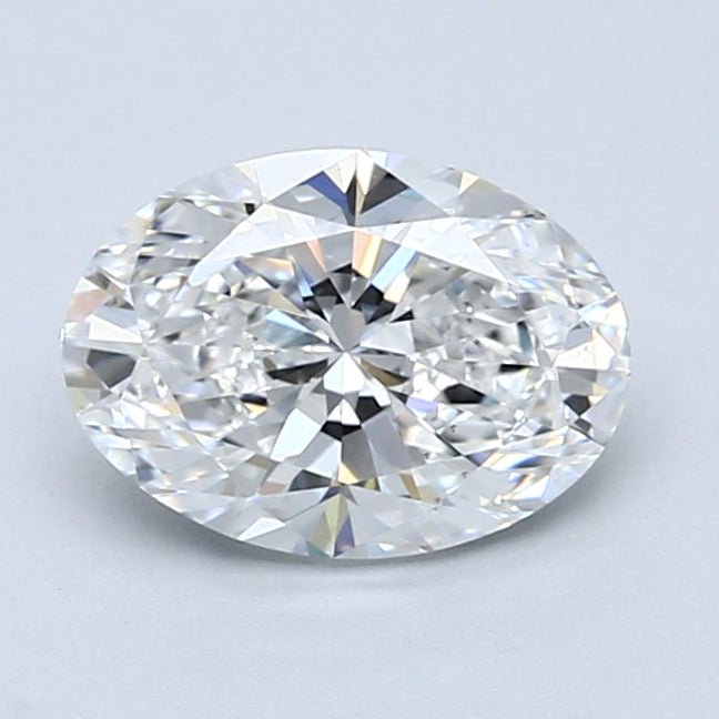 1.5 Carat Oval - Natural Diamond - 1.5 - E - VS2 - VG - VG - EX - Diamonds By Rothschild