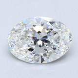 1.5 Carat Oval - Natural Diamond - 1.5 - F - SI1 - VG - EX - EX - Diamonds By Rothschild