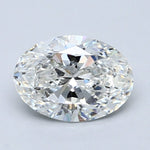 1.5 Carat Oval - Natural Diamond - 1.5 - F - SI1 - VG - EX - EX - Diamonds By Rothschild