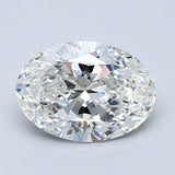 1.5 Carat Oval - Natural Diamond - 1.5 - F - SI1 - VG - EX - EX - Diamonds By Rothschild