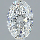 1.5 Carat Oval - Natural Diamond - 1.5 - F - SI2 - VG - EX - VG - Diamonds By Rothschild