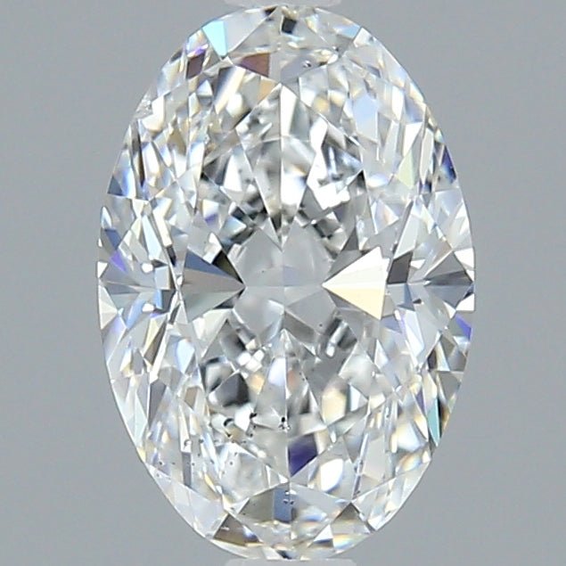 1.5 Carat Oval - Natural Diamond - 1.5 - F - SI2 - VG - EX - VG - Diamonds By Rothschild