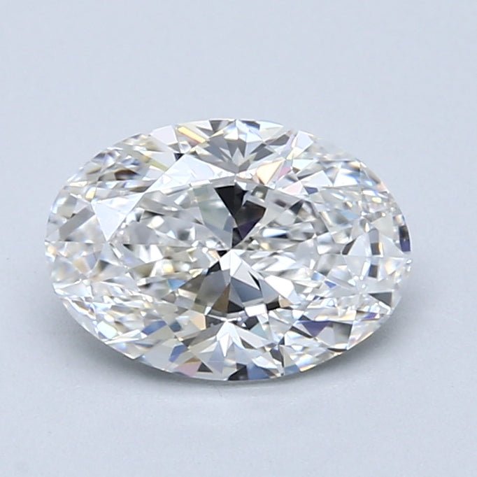 1.5 Carat Oval - Natural Diamond - 1.5 - F - VS1 - VG - EX - VG - Diamonds By Rothschild