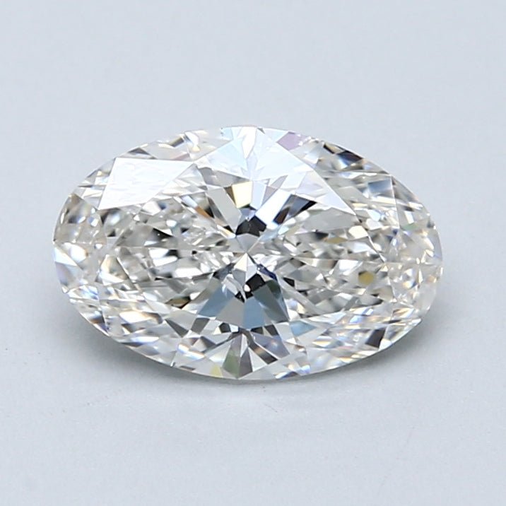 1.5 Carat Oval - Natural Diamond - 1.5 - G - SI2 - EX - EX - EX - Diamonds By Rothschild