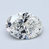1.5 Carat Oval - Natural Diamond - 1.5 - H - SI1 - VG - EX - EX - Diamonds By Rothschild