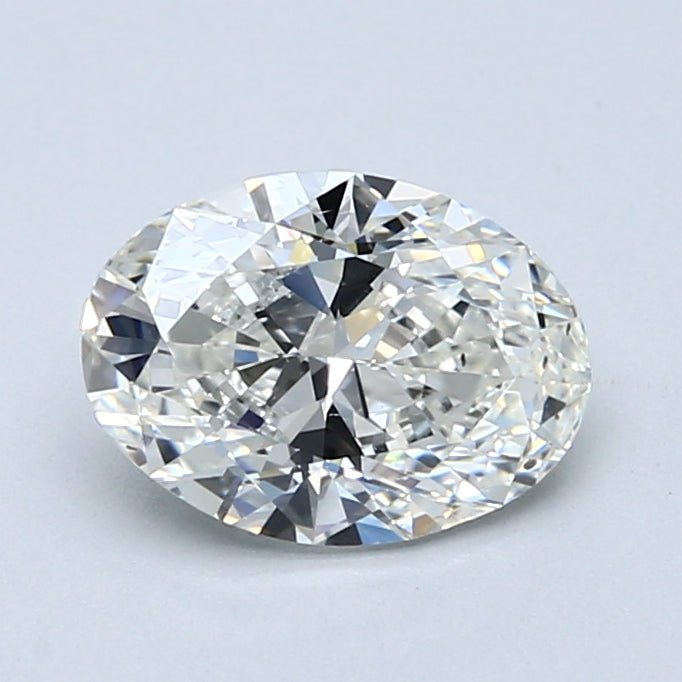 1.5 Carat Oval - Natural Diamond - 1.5 - H - SI1 - VG - EX - EX - Diamonds By Rothschild