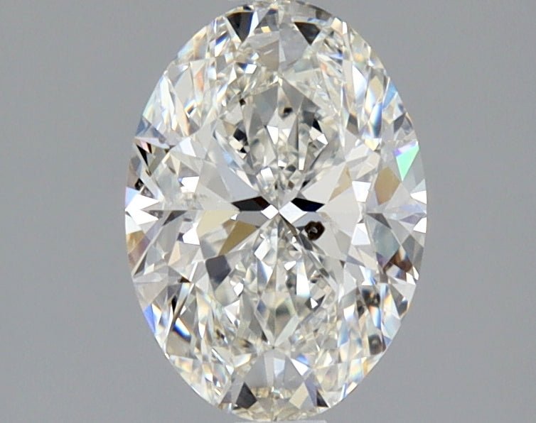 1.5 Carat OVAL - Natural Diamond - 1.5 - H - SI2 - EX - EX - Diamonds By Rothschild