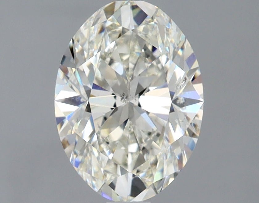 1.5 Carat Oval - Natural Diamond - 1.5 - H - SI2 - VG - VG - Diamonds By Rothschild