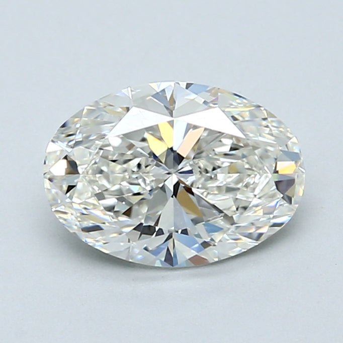 1.5 Carat Oval - Natural Diamond - 1.5 - H - VS2 - VG - EX - EX - Diamonds By Rothschild