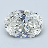 1.5 Carat Oval - Natural Diamond - 1.5 - H - VS2 - VG - EX - VG - Diamonds By Rothschild