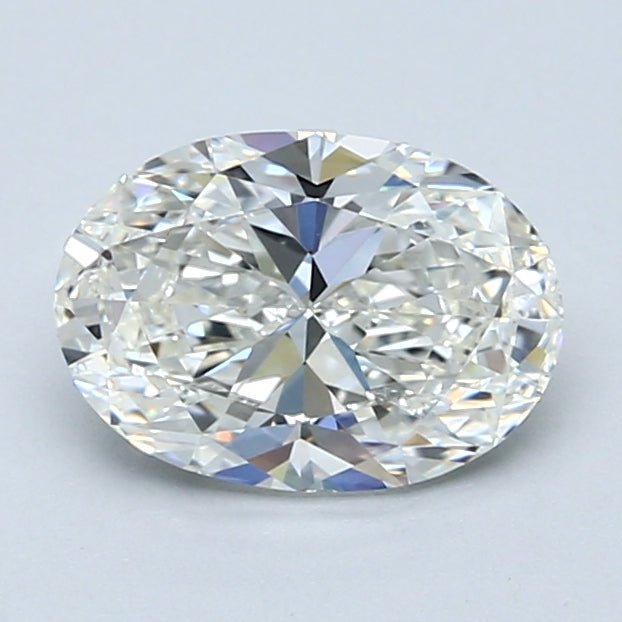 1.5 Carat Oval - Natural Diamond - 1.5 - H - VS2 - VG - EX - VG - Diamonds By Rothschild