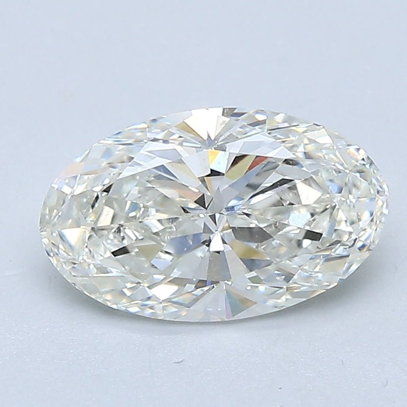 1.5 Carat Oval - Natural Diamond - 1.5 - I - SI1 - VG - EX - EX - Diamonds By Rothschild