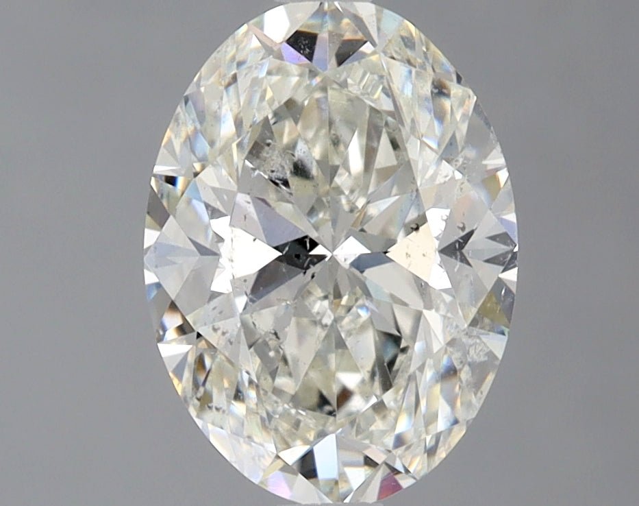 1.5 Carat Oval - Natural Diamond - 1.5 - I - SI2 - EX - EX - Diamonds By Rothschild