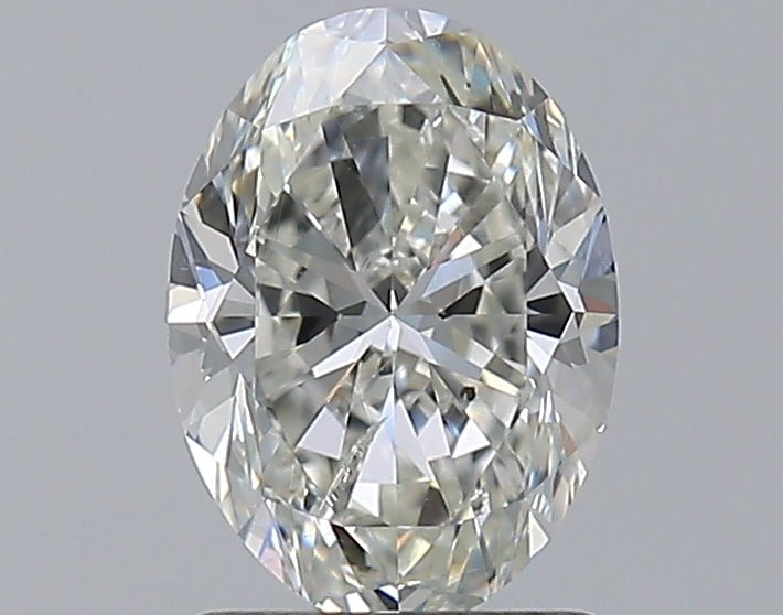 1.5 Carat Oval - Natural Diamond - 1.5 - J - SI2 - VG - EX - EX - Diamonds By Rothschild