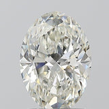 1.5 Carat Oval - Natural Diamond - 1.5 - J - VS1 - VG - EX - EX - Diamonds By Rothschild