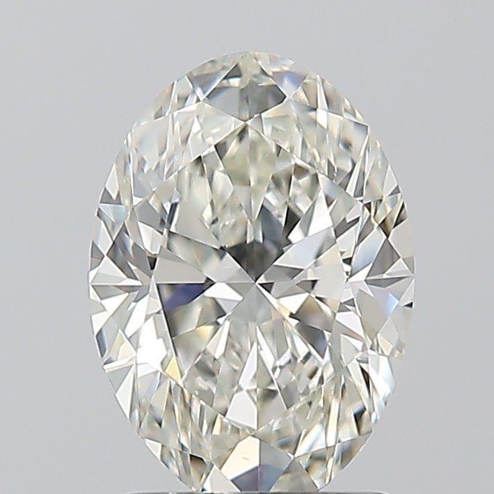 1.5 Carat Oval - Natural Diamond - 1.5 - J - VS1 - VG - EX - EX - Diamonds By Rothschild