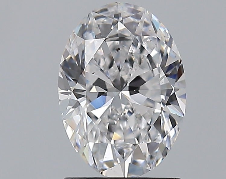 1.5 Carat Oval - Natural Diamond - 1.51 - D - SI1 - VG - EX - EX - Diamonds By Rothschild