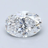 1.5 Carat Oval - Natural Diamond - 1.51 - D - SI2 - VG - EX - EX - Diamonds By Rothschild