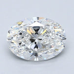 1.5 Carat Oval - Natural Diamond - 1.51 - D - VS1 - VG - EX - EX - Diamonds By Rothschild