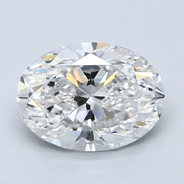 1.5 Carat Oval - Natural Diamond - 1.51 - D - VS1 - VG - EX - EX - Diamonds By Rothschild