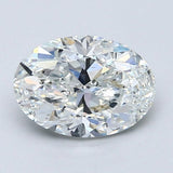 1.5 Carat Oval - Natural Diamond - 1.51 - E - SI1 - VG - EX - VG - Diamonds By Rothschild