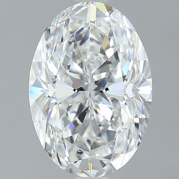 1.5 Carat Oval - Natural Diamond - 1.51 - F - SI1 - VG - EX - VG - Diamonds By Rothschild