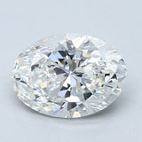 1.5 Carat OVAL - Natural Diamond - 1.51 - F - VS2 - VG - EX - EX - Diamonds By Rothschild