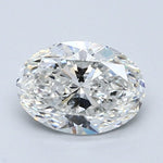 1.5 Carat Oval - Natural Diamond - 1.51 - G - SI2 - VG - EX - EX - Diamonds By Rothschild