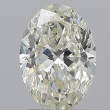 1.5 Carat Oval - Natural Diamond - 1.51 - J - SI1 - VG - EX - EX - Diamonds By Rothschild
