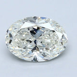 1.5 Carat Oval - Natural Diamond - 1.51 - J - SI1 - VG - EX - VG - Diamonds By Rothschild